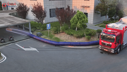 这辆消防车，能在地下280℃火场里“硬核”排烟