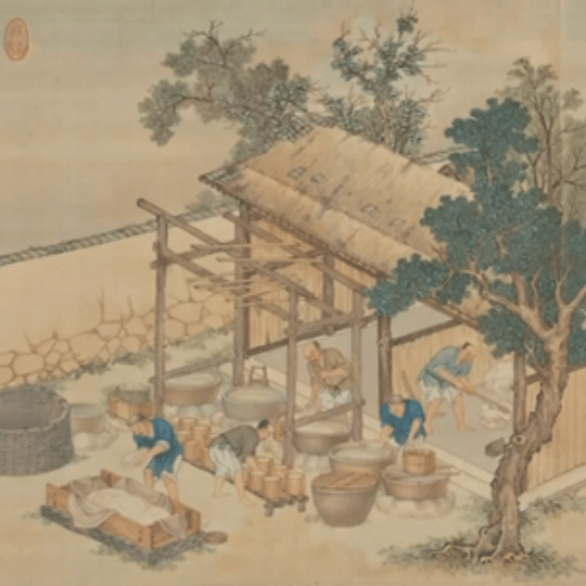 《陶冶图说》古画“动了”，看看清代瓷匠咋上班……