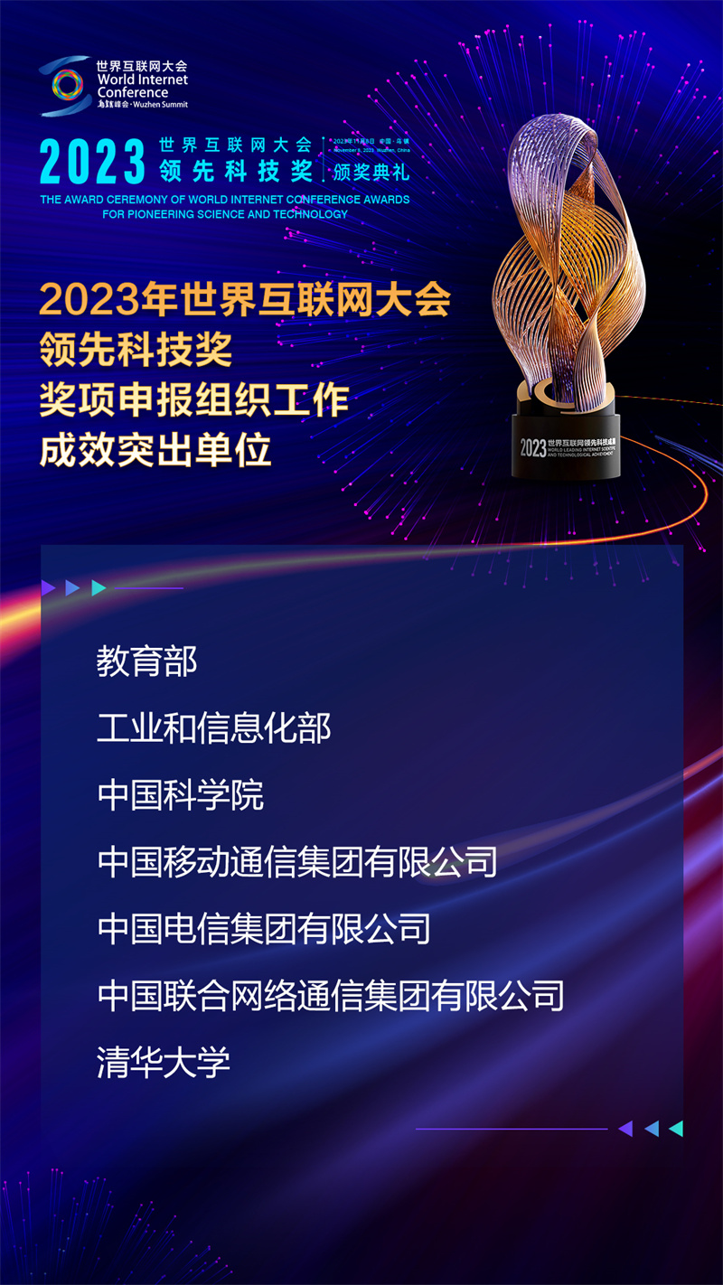 亮点多多！一组海报带你回顾2023年世界互联网大会领先科技奖