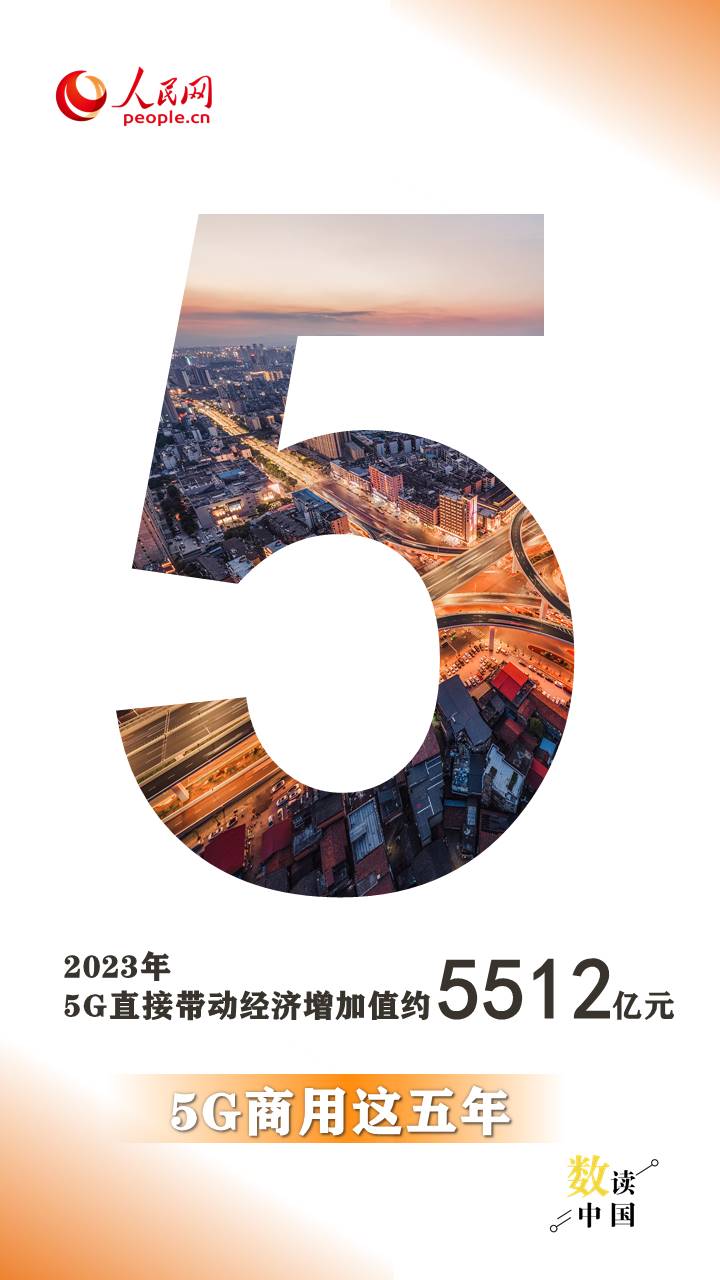 5G商用这五年｜9图细“数”5G发展成绩单