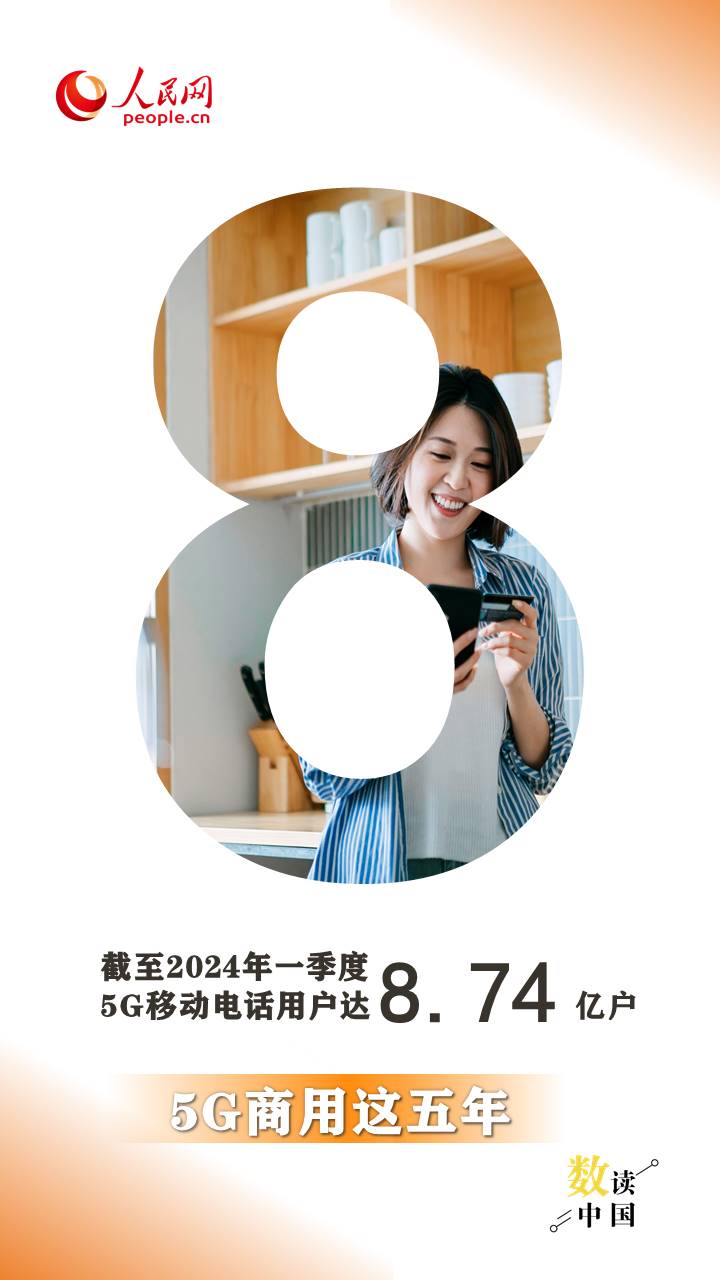 5G商用这五年｜9图细“数”5G发展成绩单