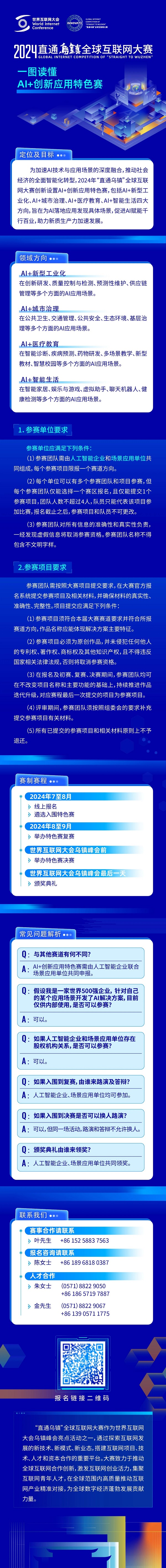 新赛道“新”在哪里？一图解读2024“直通乌镇”大赛AI+创新应用特色赛