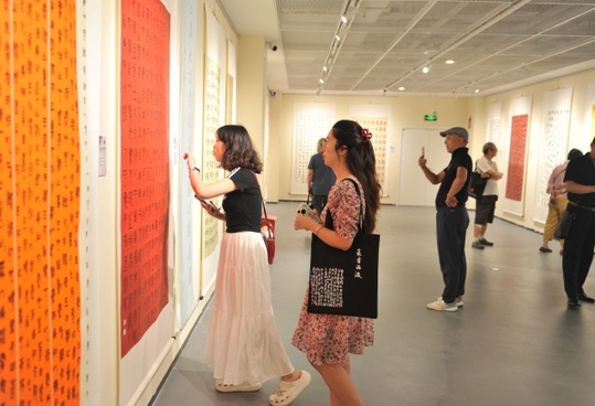 近200件作品亮相北京书法篆刻新人新作展
