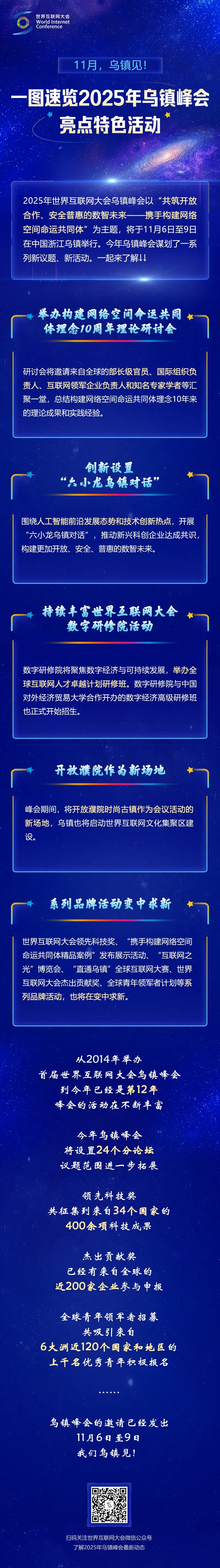 共赴数智未来之约！2025年乌镇峰会亮点活动抢先看