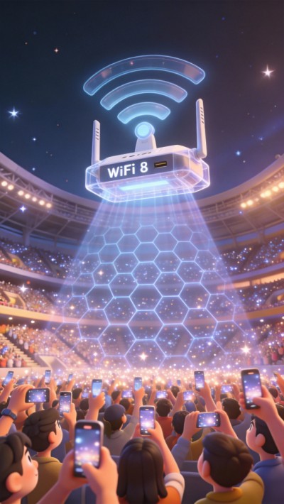 Wi-Fi 8不远了，“人多网慢”烦恼或将退、退、退