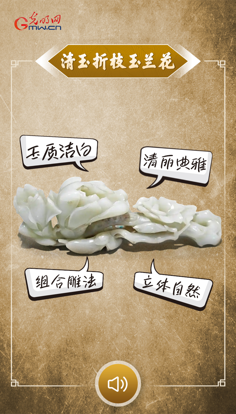 “文物会说话”有声海报|春满山河,赴一场人与自然的浪漫之约 “文物会说话”有声海报|一朵高洁的玉兰,撑起春天的风骨