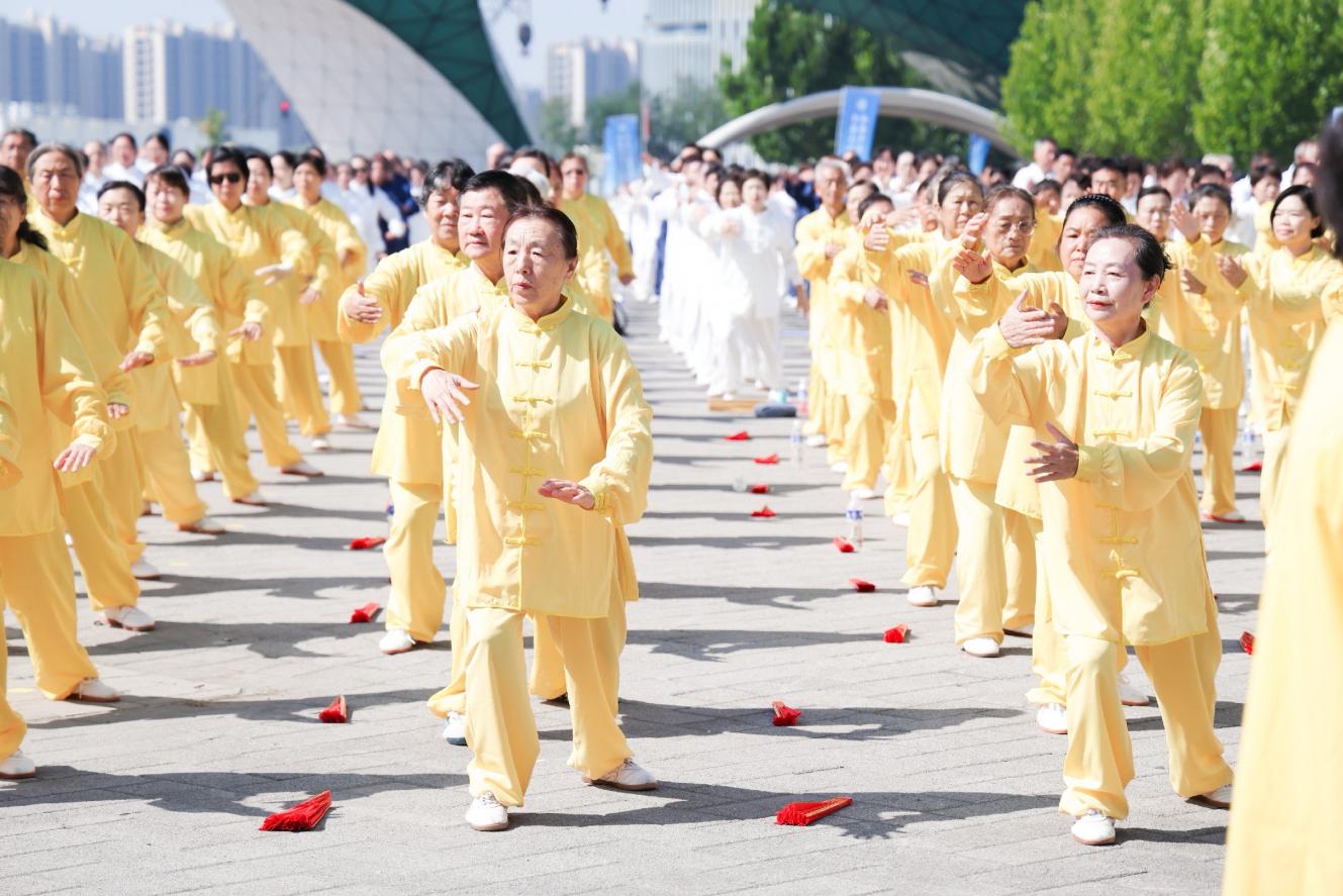 “太极健康 如意人生”主题展演亮相北京园博园