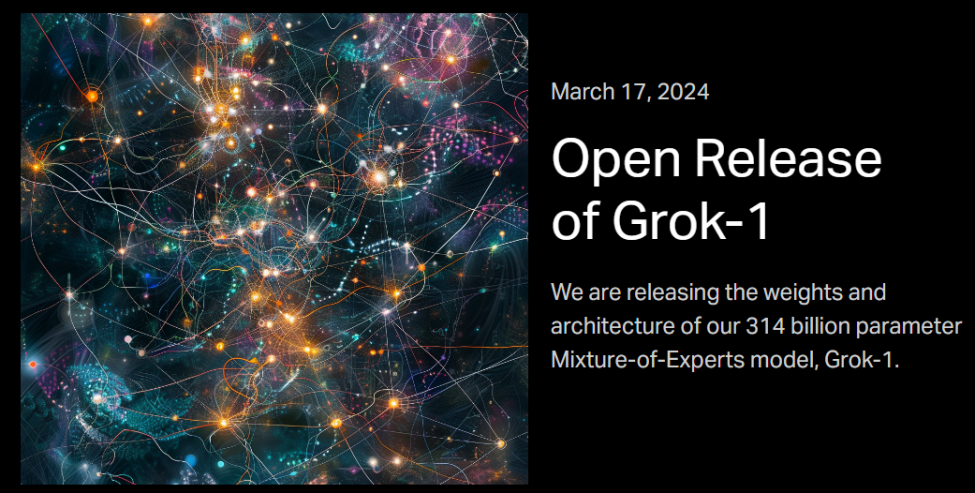 马斯克起诉OpenAI的18天后，Grok开源了