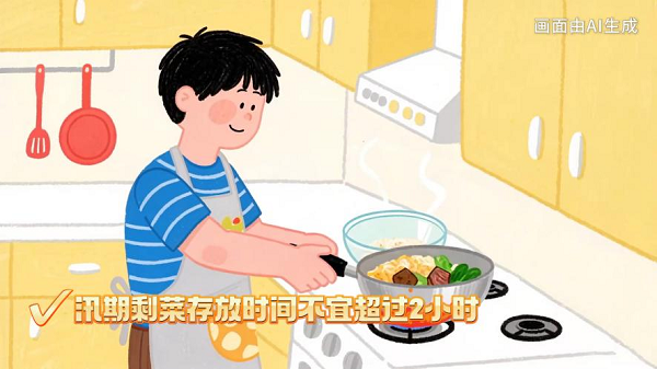 AI动画丨洪涝过后饮食别大意，这些细节要谨记