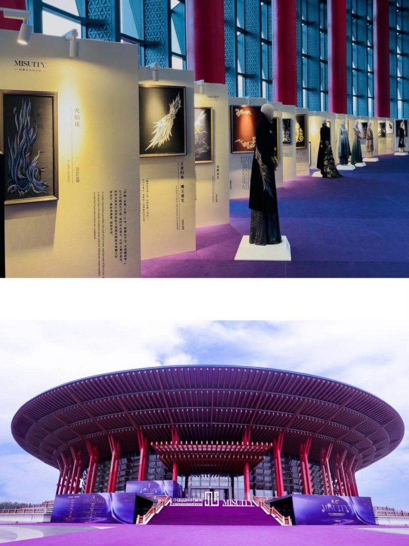 组图丨演绎东方美学 2025中国国际时装周启幕