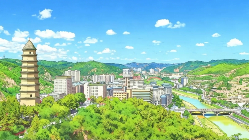 【AI看延安】绿水青山何以就是金山银山