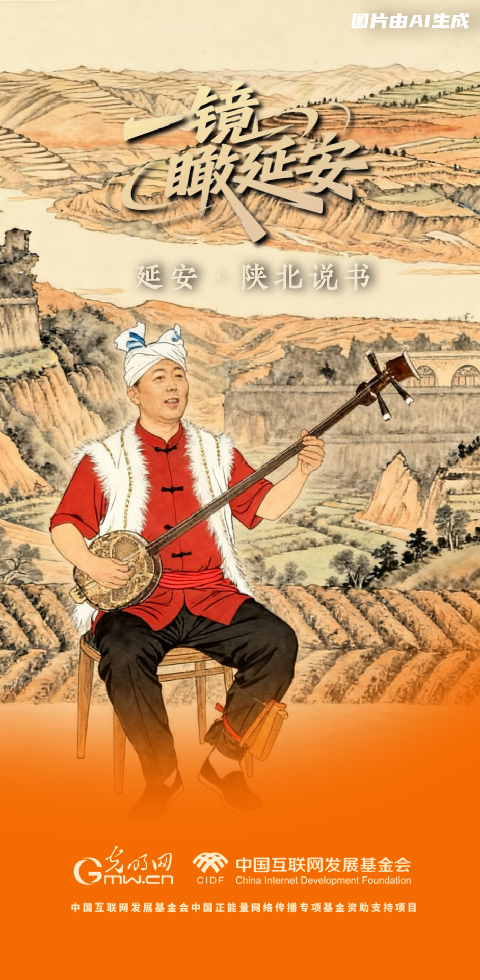 【一镜瞰延安·AI海报】跟着这些非遗，感受延安风土人情