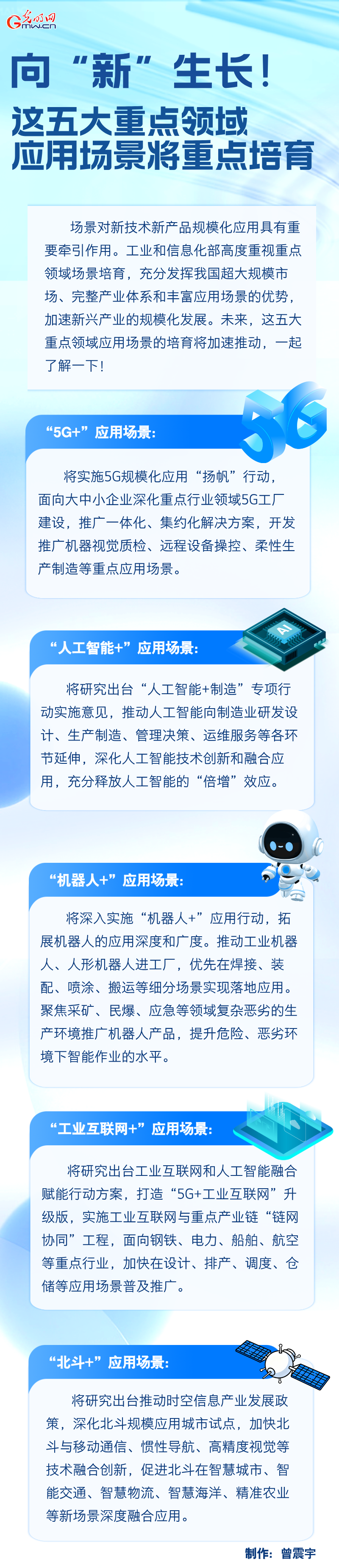 向“新”生长！这五大重点领域应用场景将重点培育
