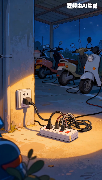 AI动画丨小心自燃风险，“小电驴”充电这些要注意
