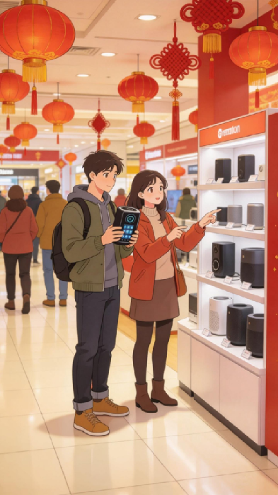 【新春走基层】万象AI记丨酷、新、潮，科技年货“智”感十足