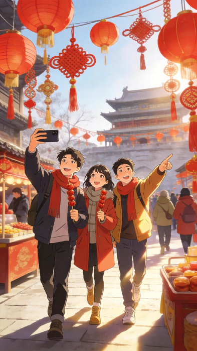 【新春走基层】万象AI记丨春节档文旅,既是风景又是年味