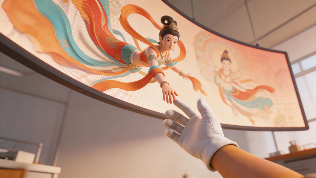 AI动画丨一册典籍,万里同屏